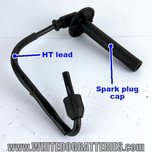 Motorbike HT lead and plug cap