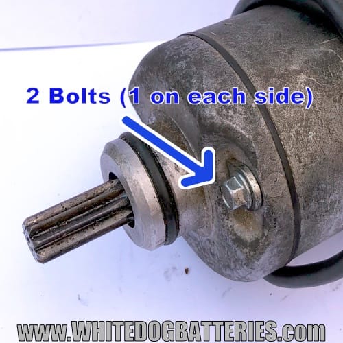 Starter motor bolts